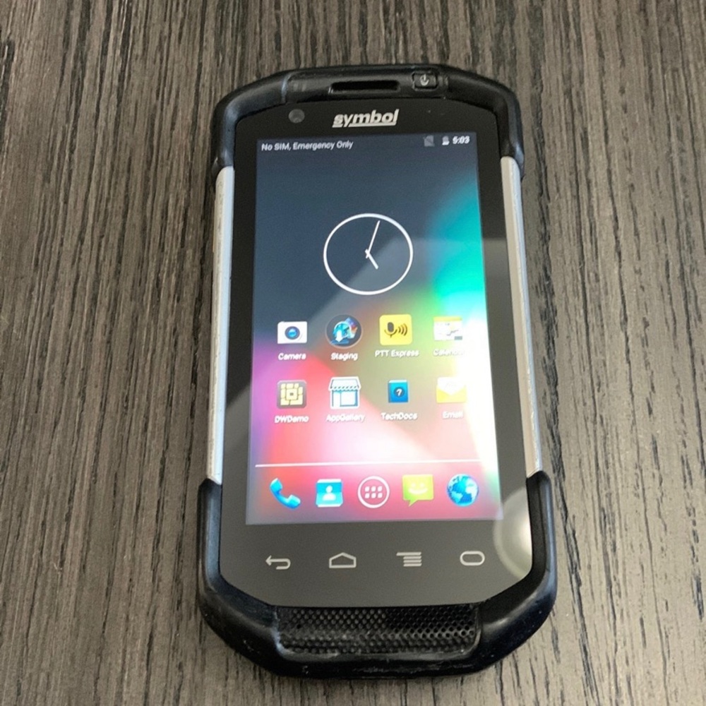 Zebra TC75 mobile computer scanner with cellullar 4G LTE (No battery)